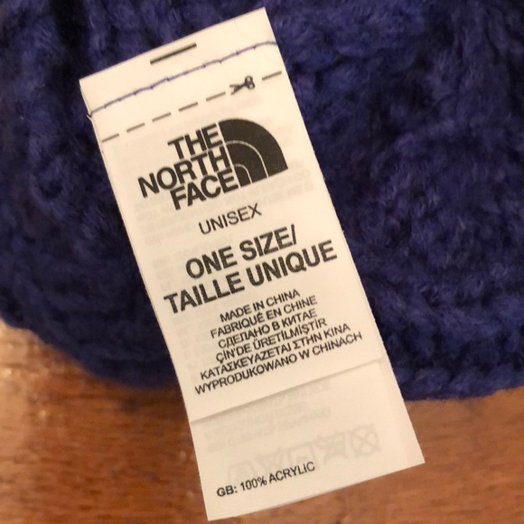 NWT -The North Face Pom Pom Beanie NWT - Picture 3 of 4